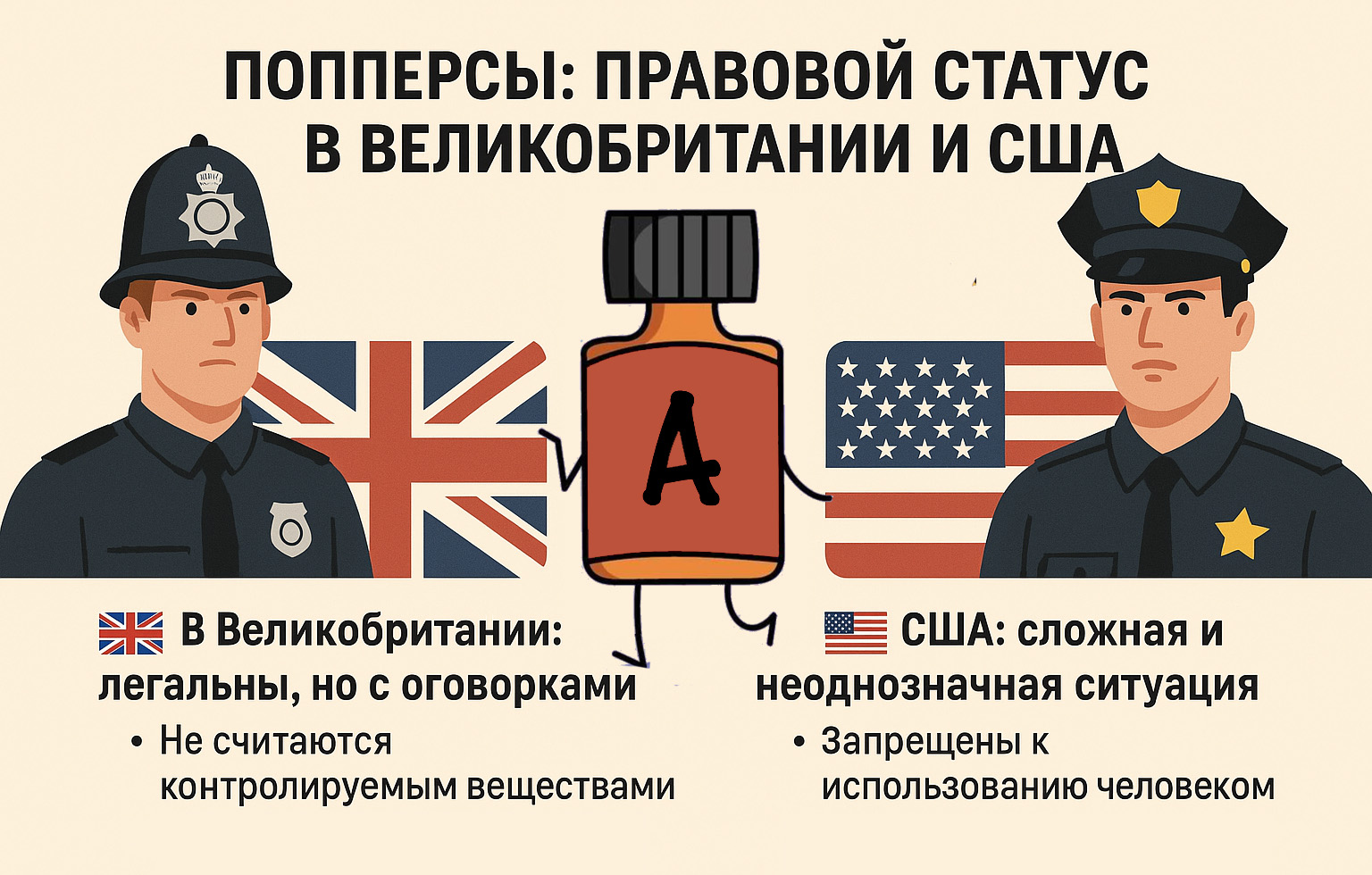 Попперсы: правовой статус в Великобритании и США. Симферополь Попперсы: правовой статус в Великобритании и США. Симферополь
